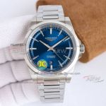 Swiss Clone Longines Conquest 41 Stainless Steel Watch Blue Dial 2824 Movement 